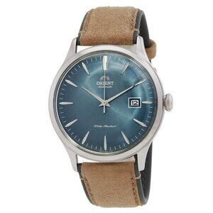 NWT Authentic Orient Quartz Blue Dial Men's Watch